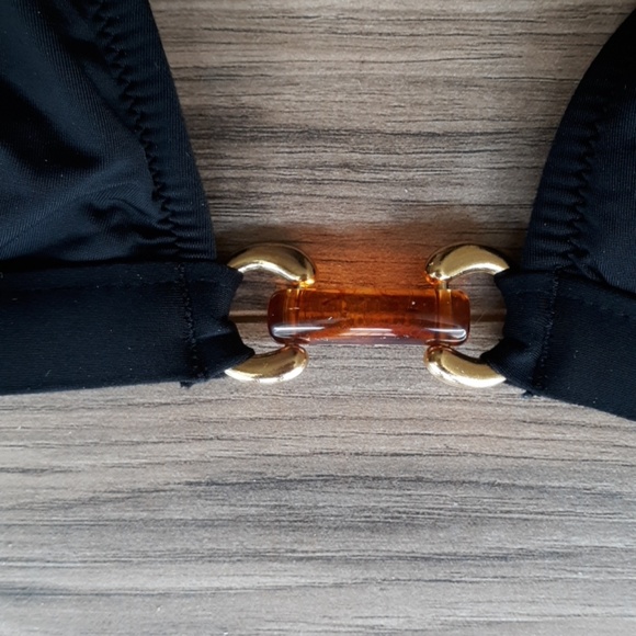 J. Crew Black Bikini. Bottom size M Top size S. - Picture 8 of 8